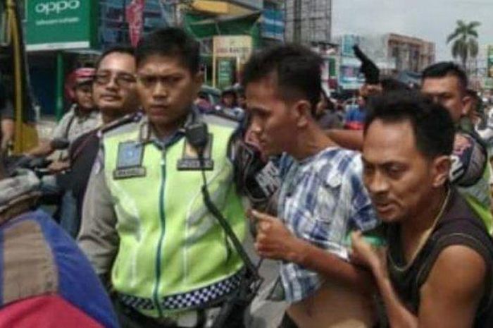 Pelaku pencuri motor diamankan Polantas Lampung Tengah