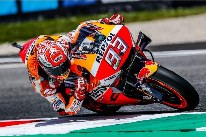 Marc Marquez tercepat pada sesi latihan pertama MotoGP Barcelona (14/6) 