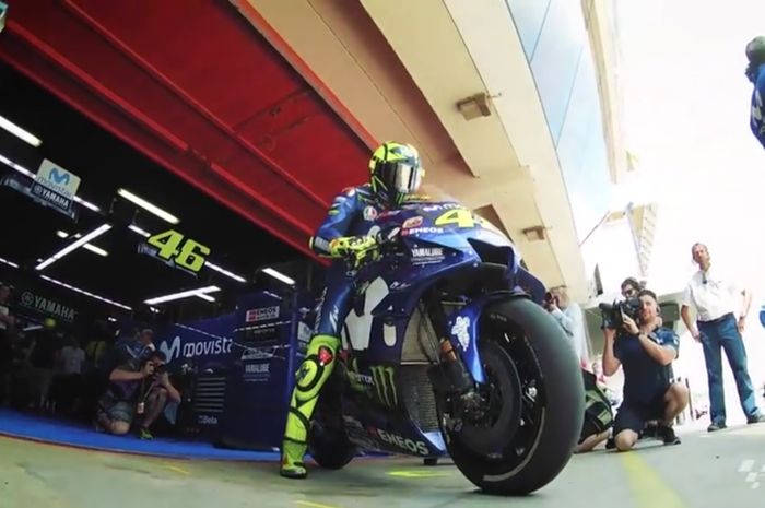 Valentino Rossi ternyata rajanya Catalunya dengan rekor 6 kali menang di MotoGP Catalunya