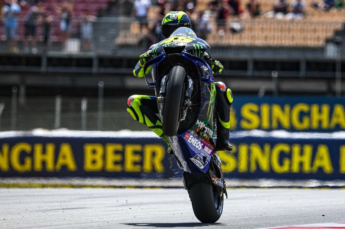 Valentino Rossi sukses berjuang di sesi Kualifikasi MotoGP Barcelona 2019