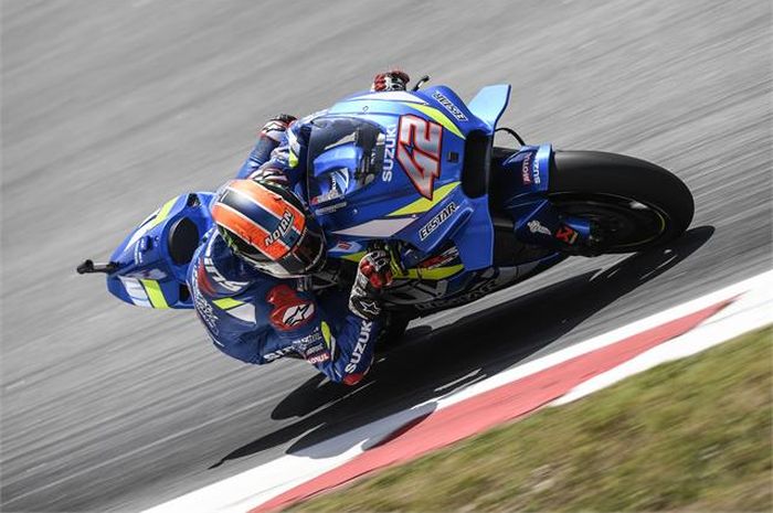 Perkembangan pesat dilakukan oleh Alex Rins di FP3 MotoGP Barcelona