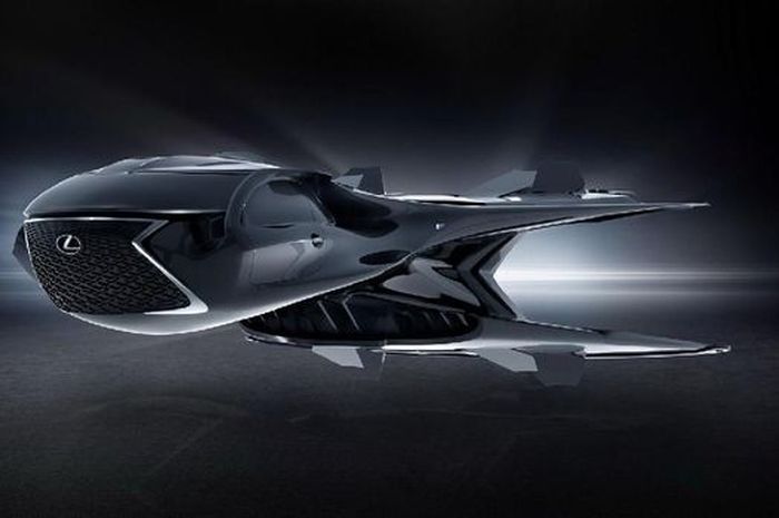 Lexus RC F, mobil sport yang dapat berubah menjadi pesawat jet di film MIB