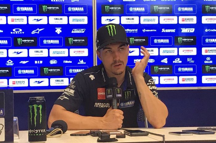 Maverick Vinales ungkap kekesalannya usai ditabrak Jorge Lorenzo di MotoGP Catalunya