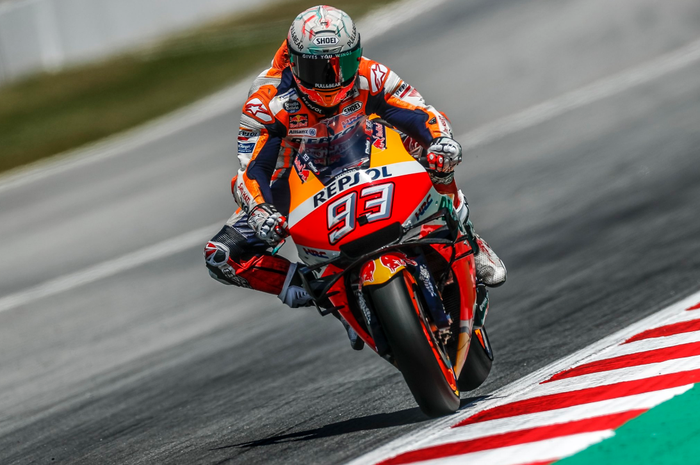 Marc Marquez berhasil menang di MotoGP Catalunya 2019