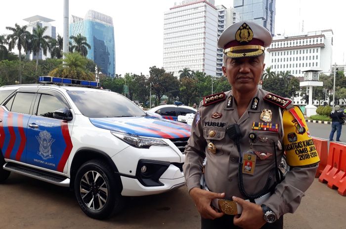 Direktur Lalu Lintas Polda Metro Jaya, Kombes Polisi Yusuf