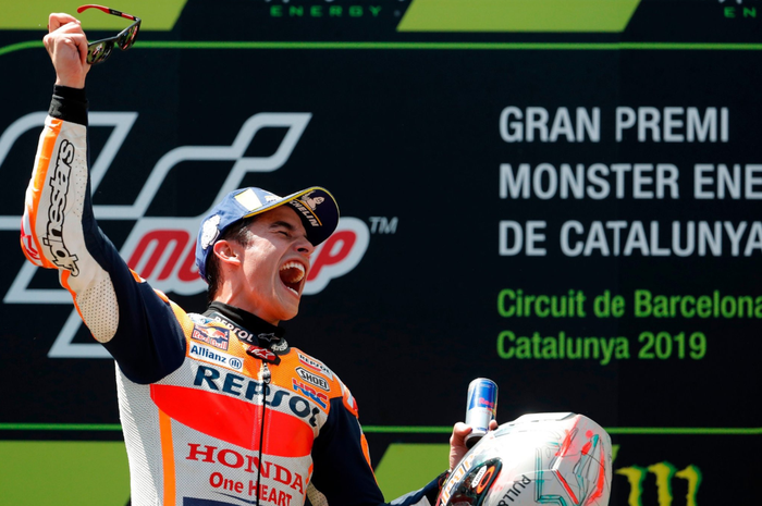 Marc Marquez menang MotoGP Catalunya 2019