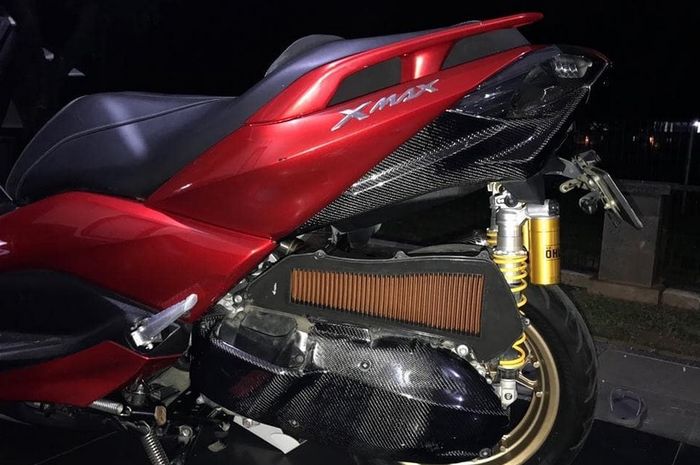 Sprint Filter terpasang di Yamaha XMAX 