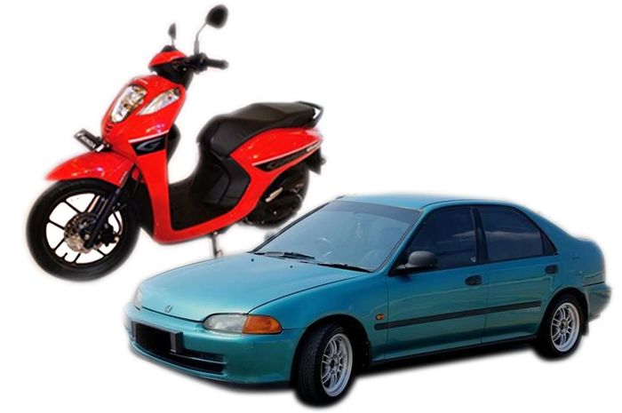 Honda Genio 110 dan Civic Genio