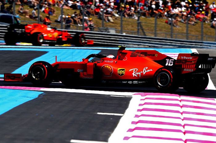 Tim Ferrari di hari pertama F1 Prancis 2019
