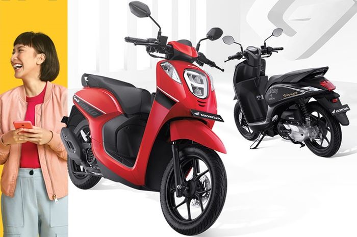 Honda Genio punya dua varian CBS dan CBS-ISS