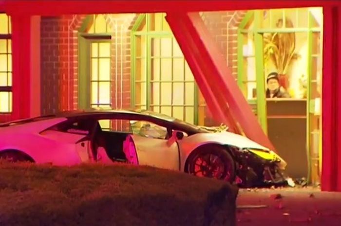 Lamborghini Huracan yang menabrak Sophia (15) hingga tewas.