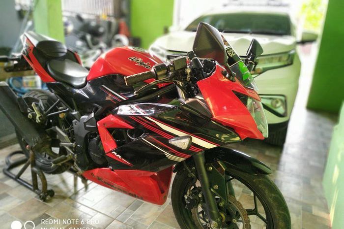Kawasaki Ninja 250 RR Mono siap ditukar Yamaha NMAX.