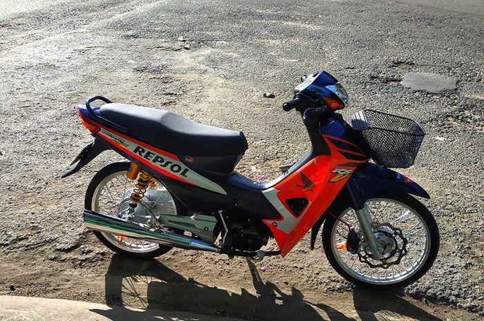 Honda Supra Fit tampil menarik pakai livery Repsol Honda