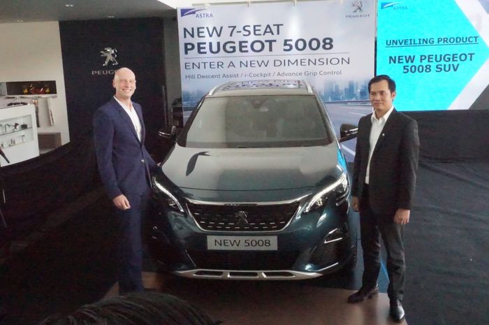 Peugeot 5008 baru saja meluncur, targetnya 50 unit sampai akhir tahun