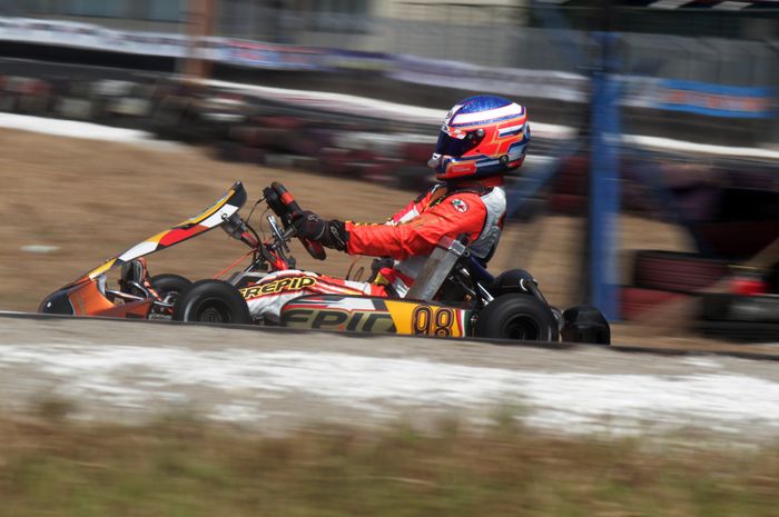 Lap time baru gokart kelas Senior ROK di SIKMC lebih cepat hampir 2 detik