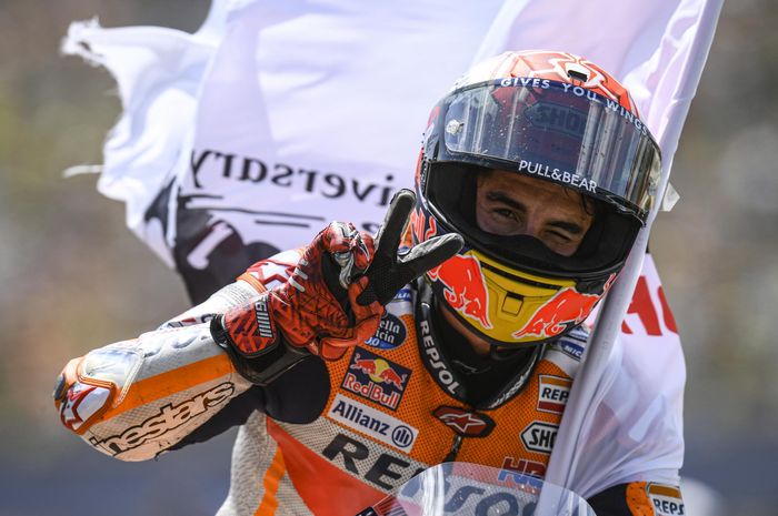 Raih podium kedua di MotoGP Belanda 2019, Marc Marquez sebut podium tersebut seperti kemenangan