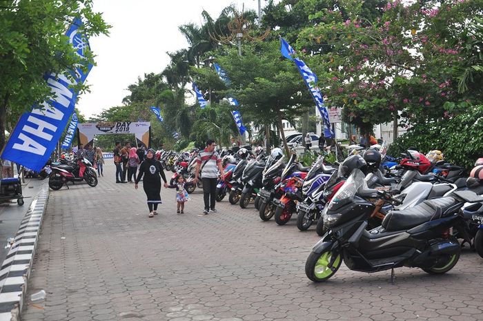 Maxi Yamaha Day Palembang 2019 dipenuhi Yamaha NMAX