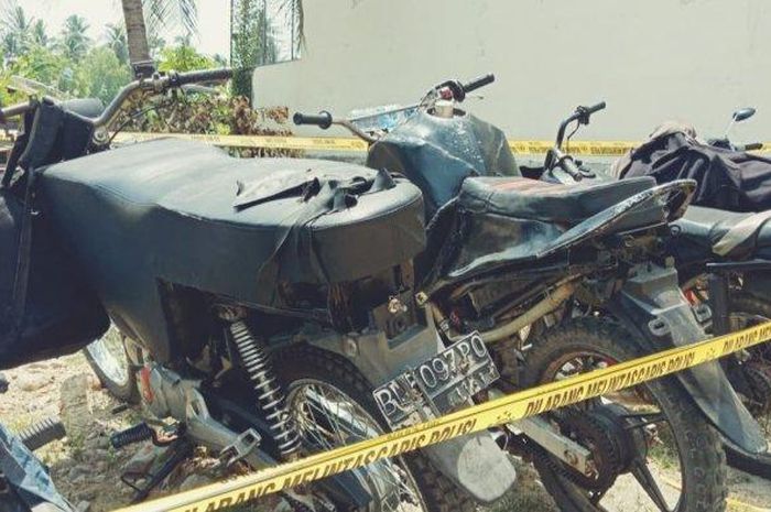 Modifikasi motor yang dilakukan penimbun BBM