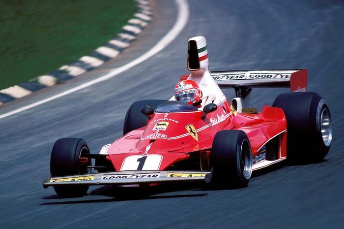 Niki Lauda salah satu pembalap besar dalam sejarah tim Ferrari di balap F1