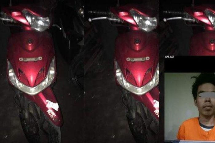 Kepolisian Kuta Selatan pun mengamankan seorang terduga pelaku pencurian di kawasan Taman Pancing, Kota Denpasar, Provinsi Bali, tak jauh dari barang bukti motor yang diduga hasil curian tersebut. 