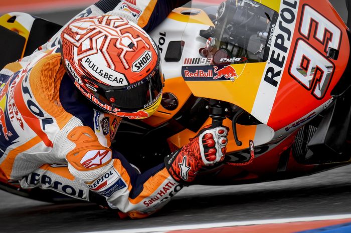 Marc Marquez tampil tercepat di sesi FP2 MotoGP Jerman 2019