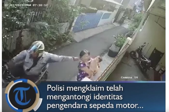 Pelaku sadis membuat ibu dan anak terjengkang