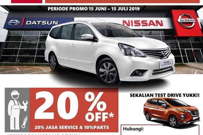 Promo diskon Nissan Datsun PT. Mimosa Putra Abadi (MPA)