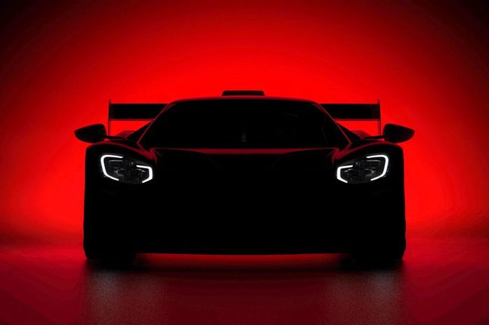 Teaser Ford GT baru dalam bentuk siluet