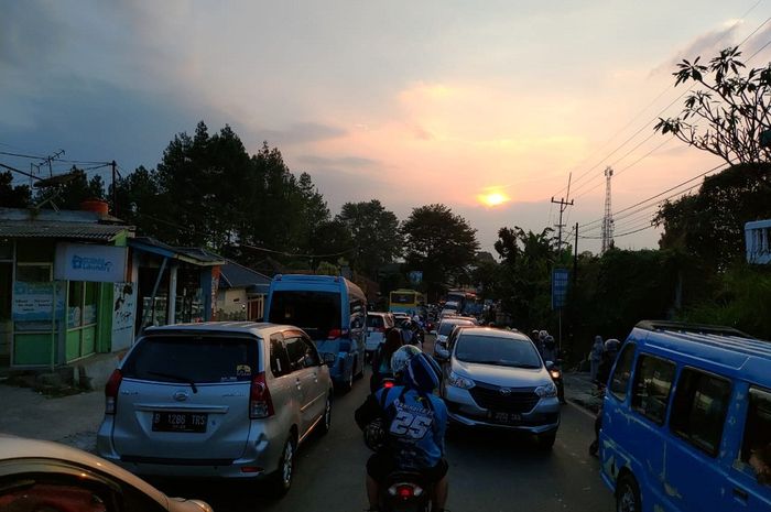 Kondisi masih macet