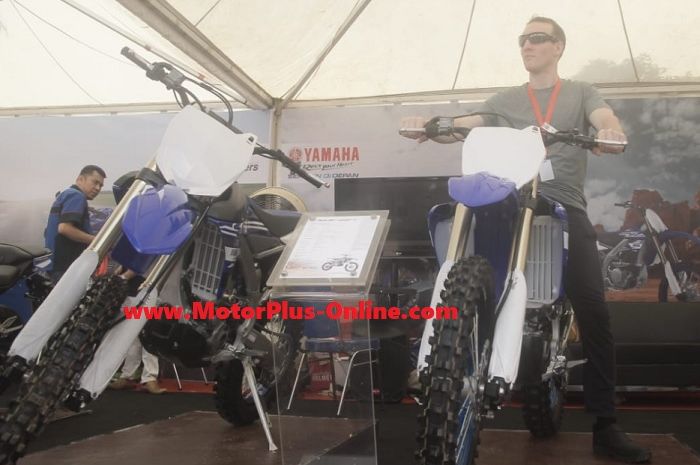 Motor trail Yamaha sudah dijual di dealer Palembang, Sumsel.