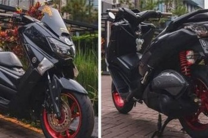 Yamaha NMAX Kevin Lee yang digondol maling