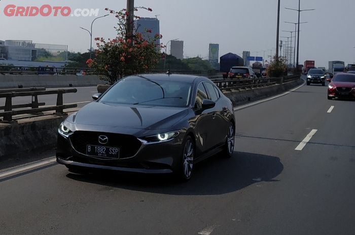All New Mazda3 Sedan yang diperkenalkan untuk pasar Indonesia.
