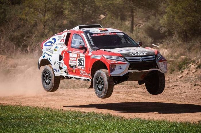 Mitsubishi Eclipse Cross T1 saat ikut Reli Dakar 2019 di Peru
