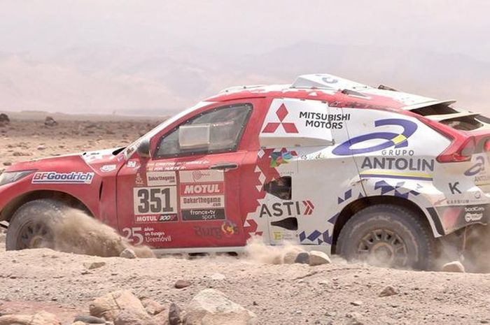 Mitsubishi Eclipse Cross T1 di Reli Dakar 2019, Peru