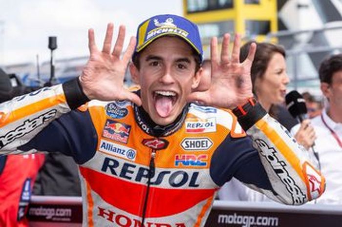 Kemenangan Marc Marquez 10 kali beruntun sejak 2010 di MotoGP Jerman ternyata patahkan rekor Legenda MotoGP