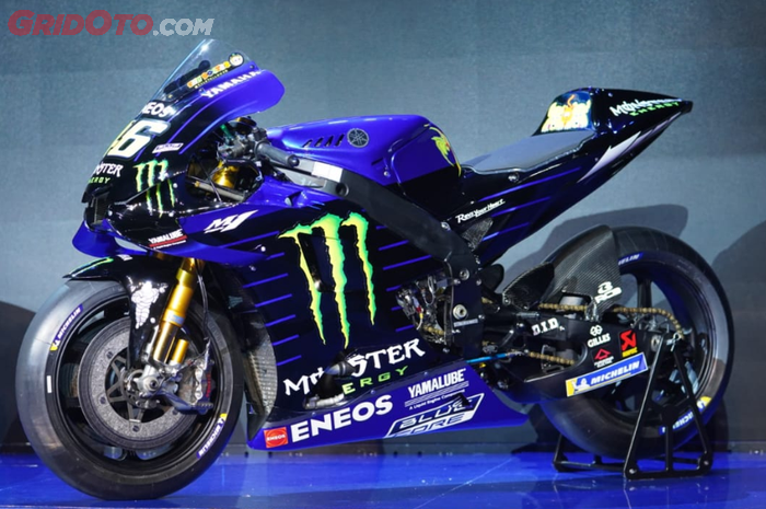 Motor Yamaha YZR-M1 tim Monster Energy Yamaha MotoGP 2019
