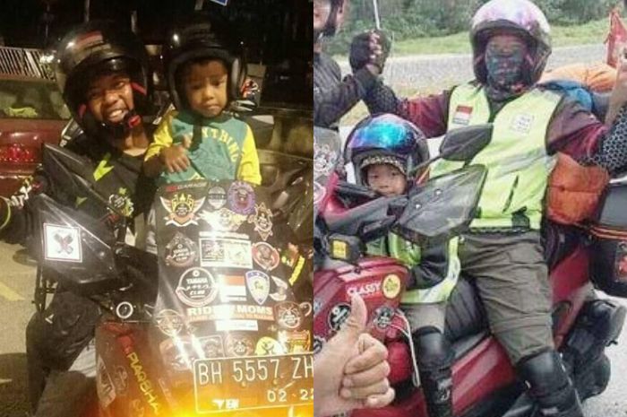Kisah Lilik, Anggota DPRD Merangin yang Nekat Naik Haji Pakai Motor Bersama Anaknya yang Baru Berusia 4 Tahun