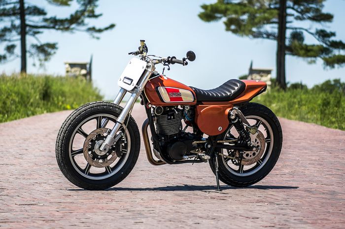 Yamaha XT Flat tracker dengan performa modern