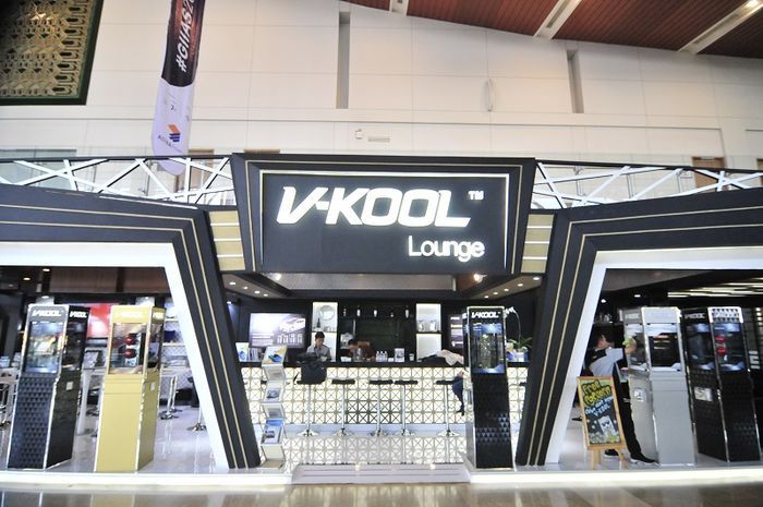 Booth V-Kool di ajang GIIAS 2019.