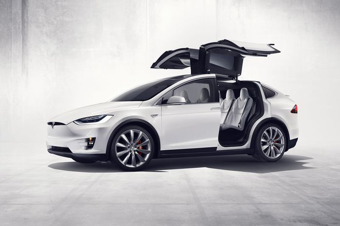 Ilustrasi Tesla Model X
