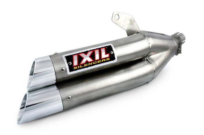 Knalpot IXIL L3X Silver Untuk Honda PCX