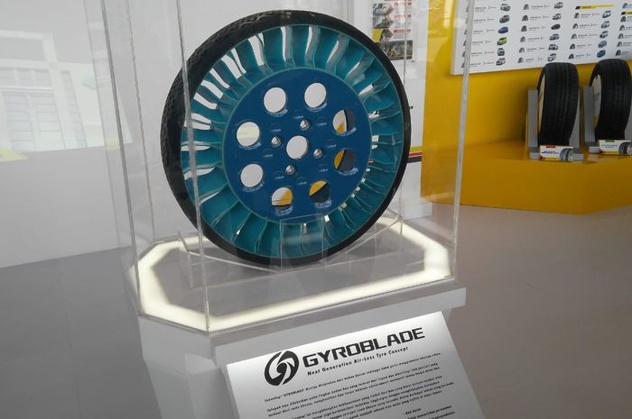 Gyroblade, ban masa depan dari Dunlop yang anti bocor