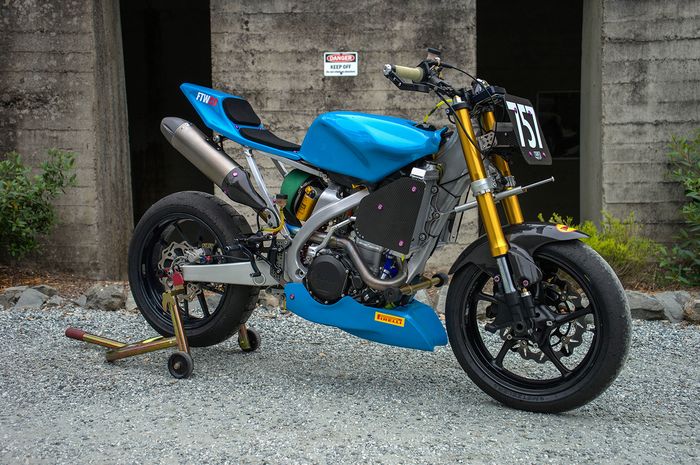 Yamaha YZ450F flat tracker 