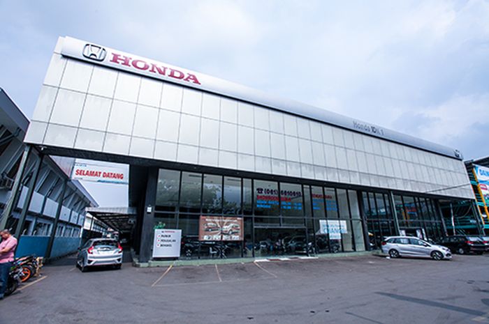 Ilustrasi dealer Honda