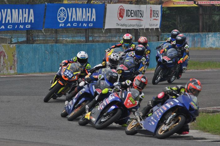 Ilustrasi balapan Yamaha Sunday Race 2019 ronde ke-1