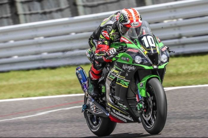 Jonathan Rea dalam Suzuka 8 Hours bersama tim Kawasaki Racing Team 8 Hours