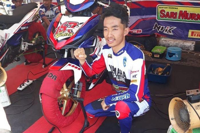 Alm. Arif Muriza yang meninggal pada balapan pertama Kejurnas Motorprix Bangkinang, Kep.Riau (27/7)