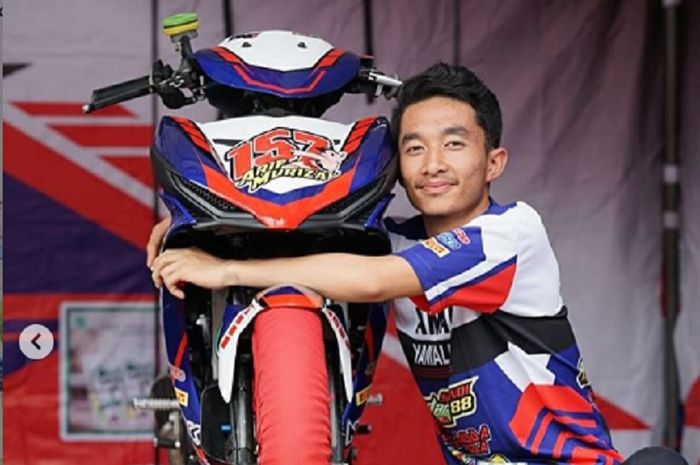 Arif Murizal, pembalap bertalenta asal Batu Sangkar, Sumatera Barat, meninggal dunia di MotorPrix Riau 2019