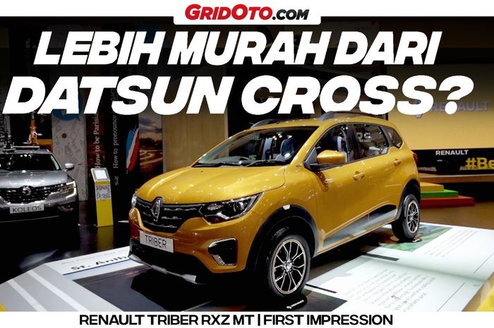 Video Renault Triber sudah tayang di Youtube GridOto
