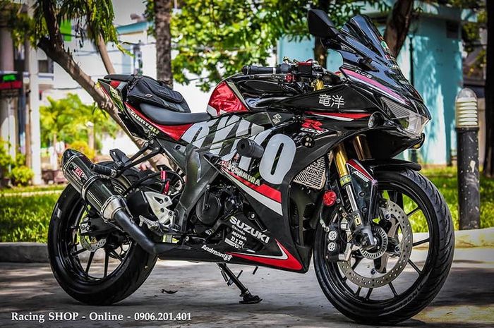 Suzuki GSX R150 Ryuyo Tampil Eksotis dengan Detail Ala Motor